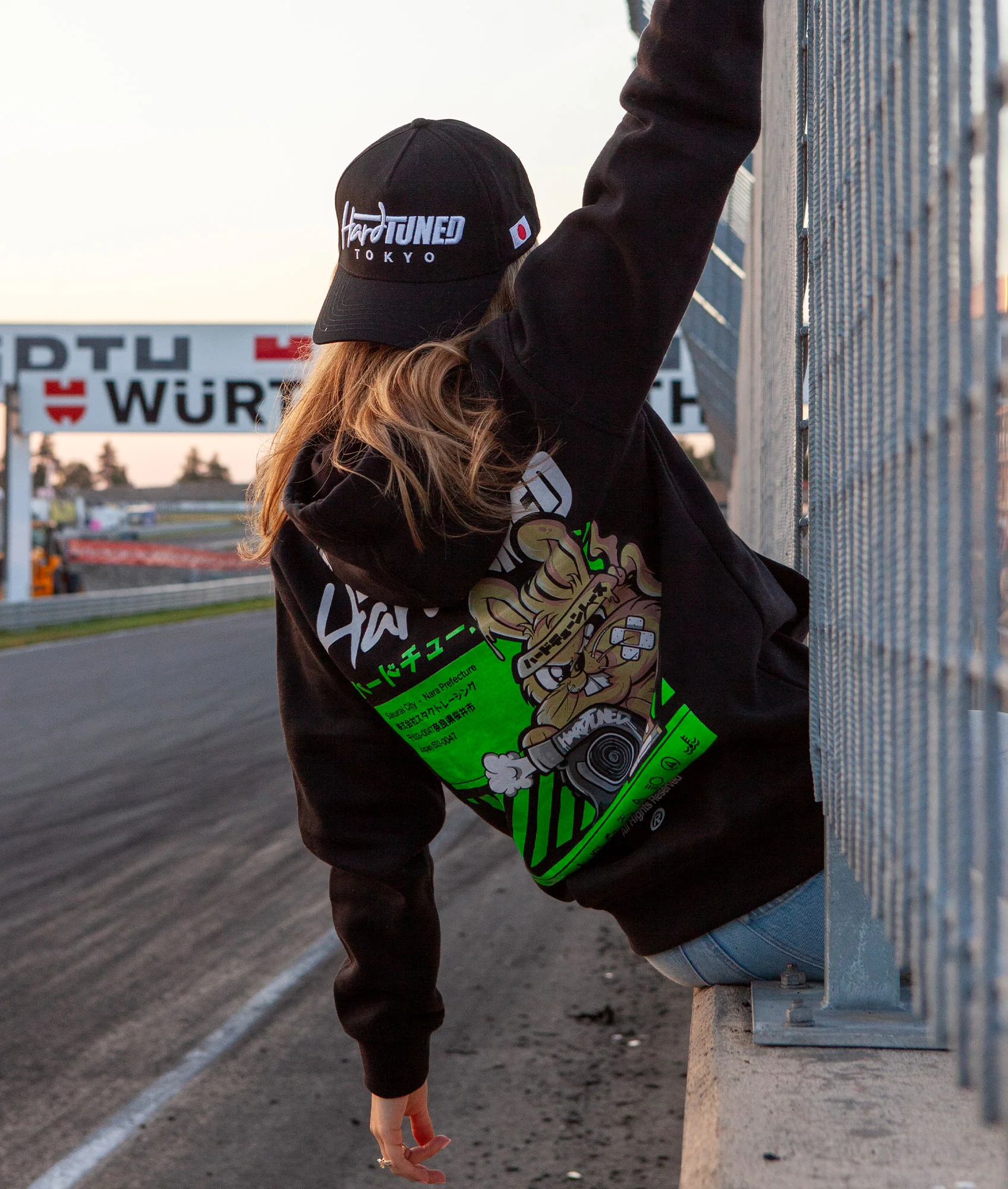 Turbo Bunny Hoodie - Black - Image 9