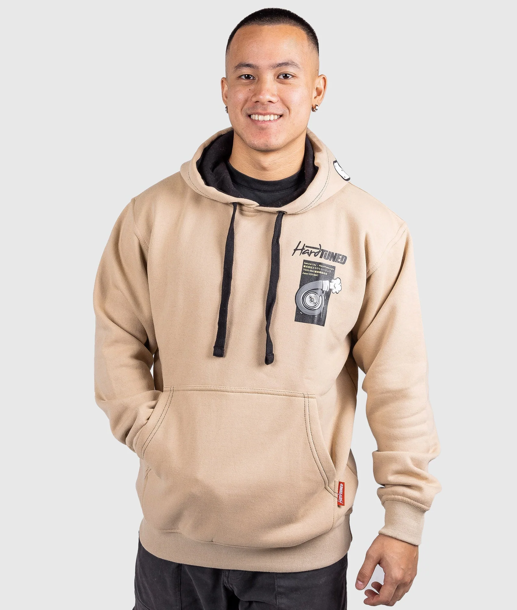 Turbo Bunny Hoodie - Tan - Image 3