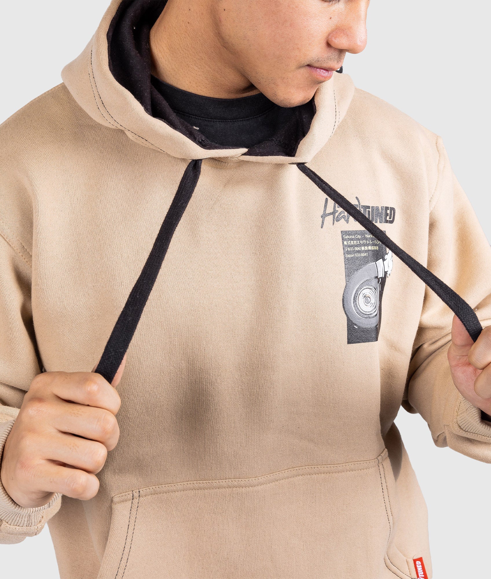 Turbo Bunny Hoodie - Tan - Image 6