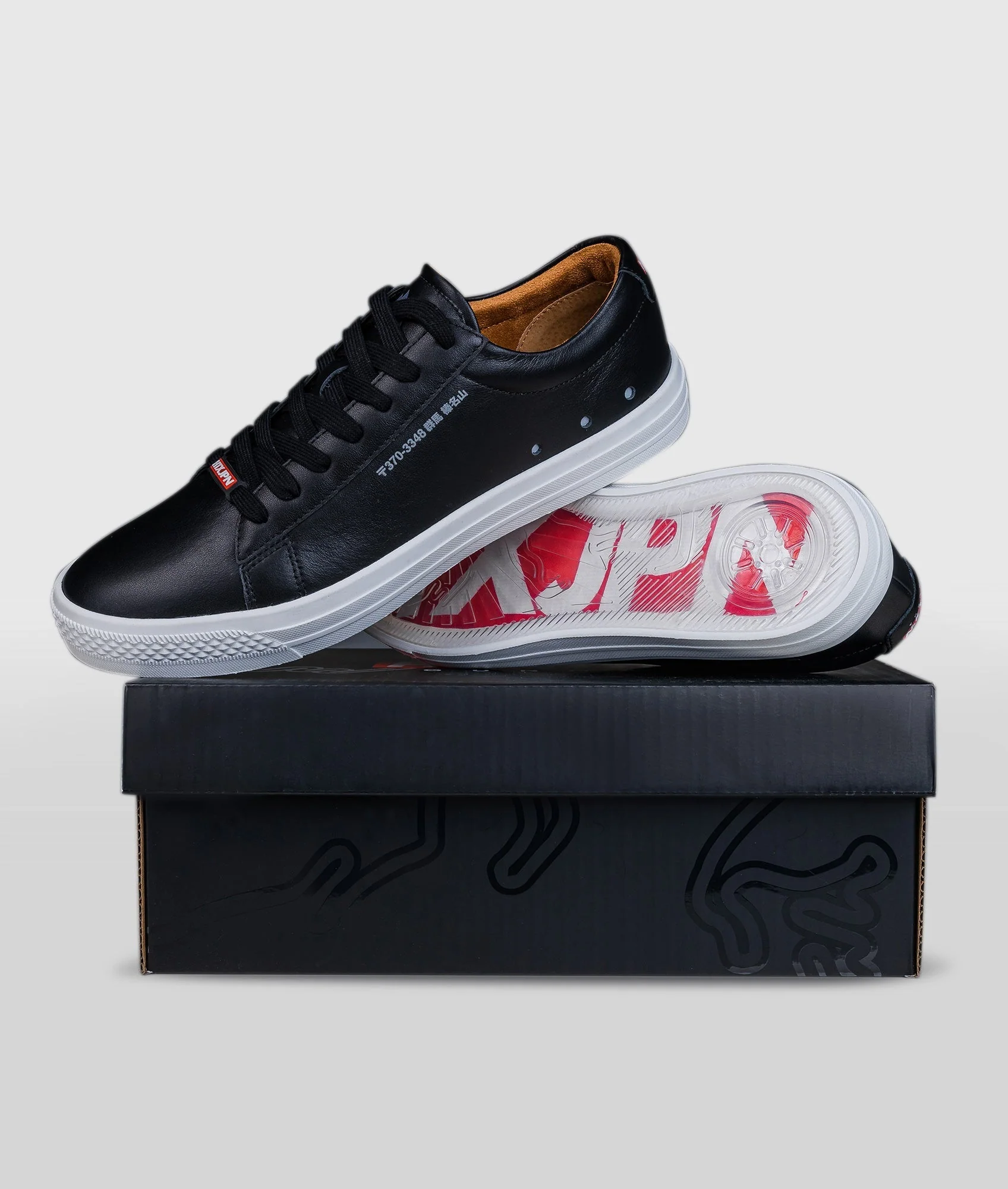 HTXJPN Gunma Black Sneakers - Image 10