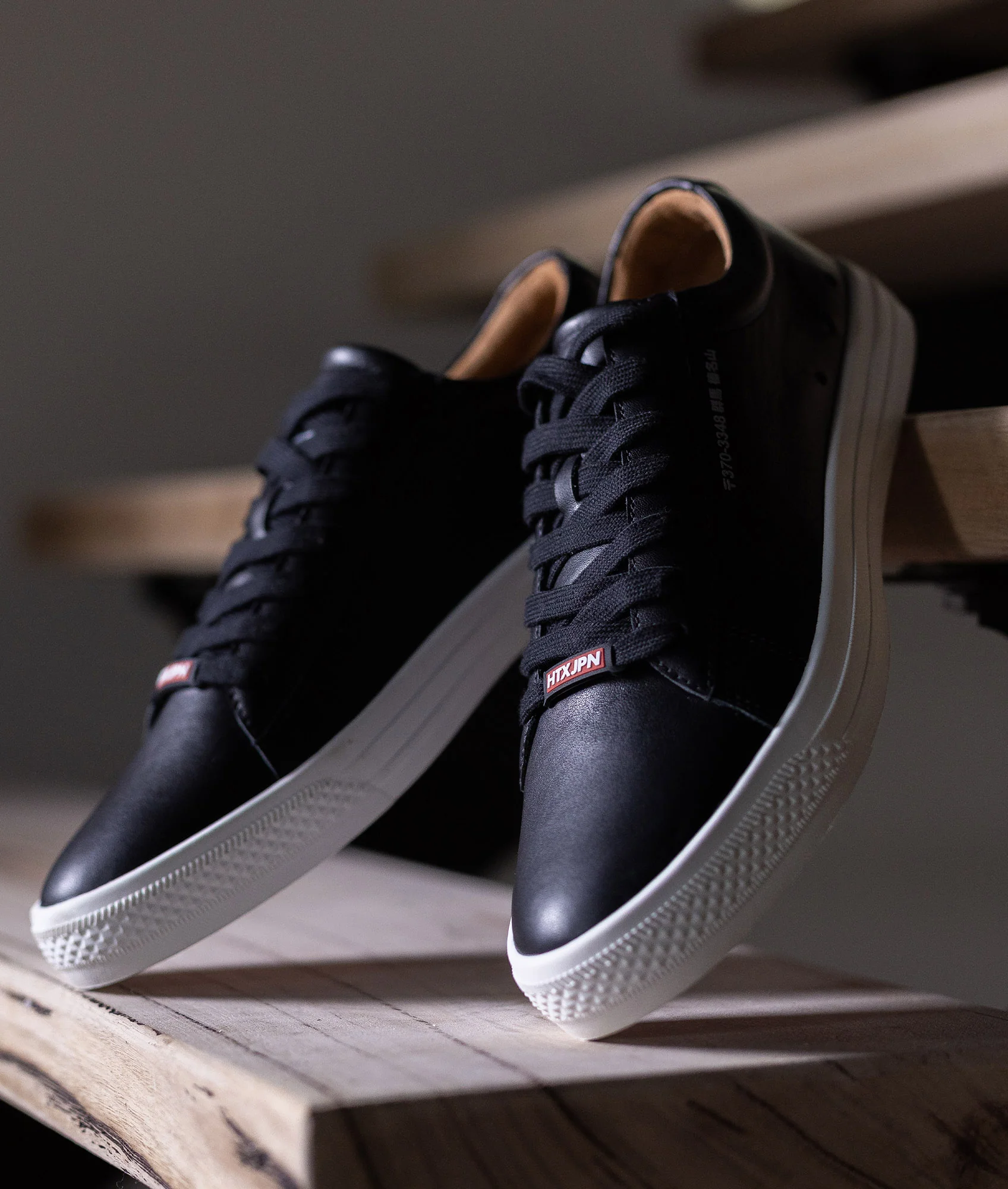 HTXJPN Gunma Black Sneakers - Image 11