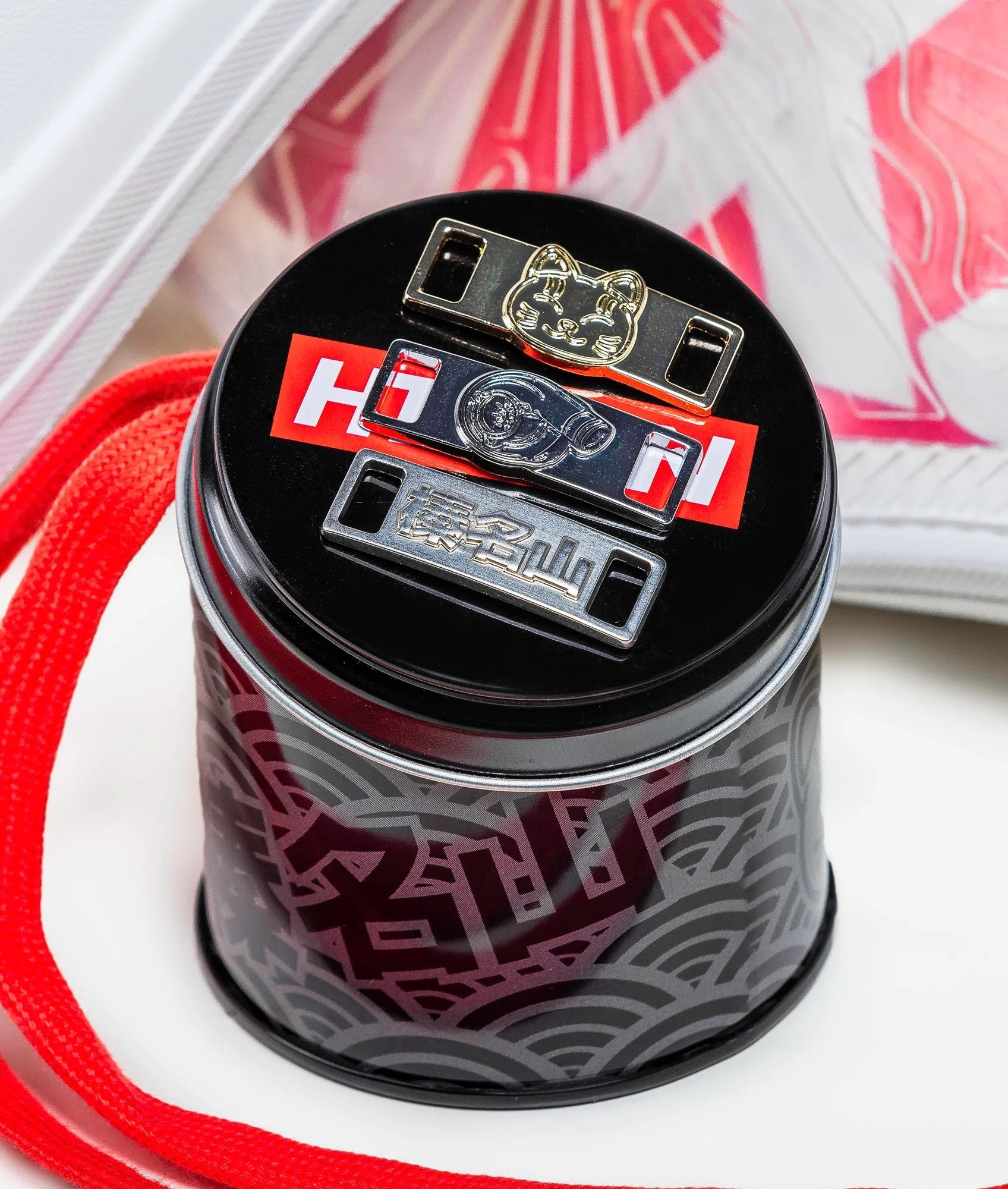 HTXJPN Gunma White Sneakers - Image 5