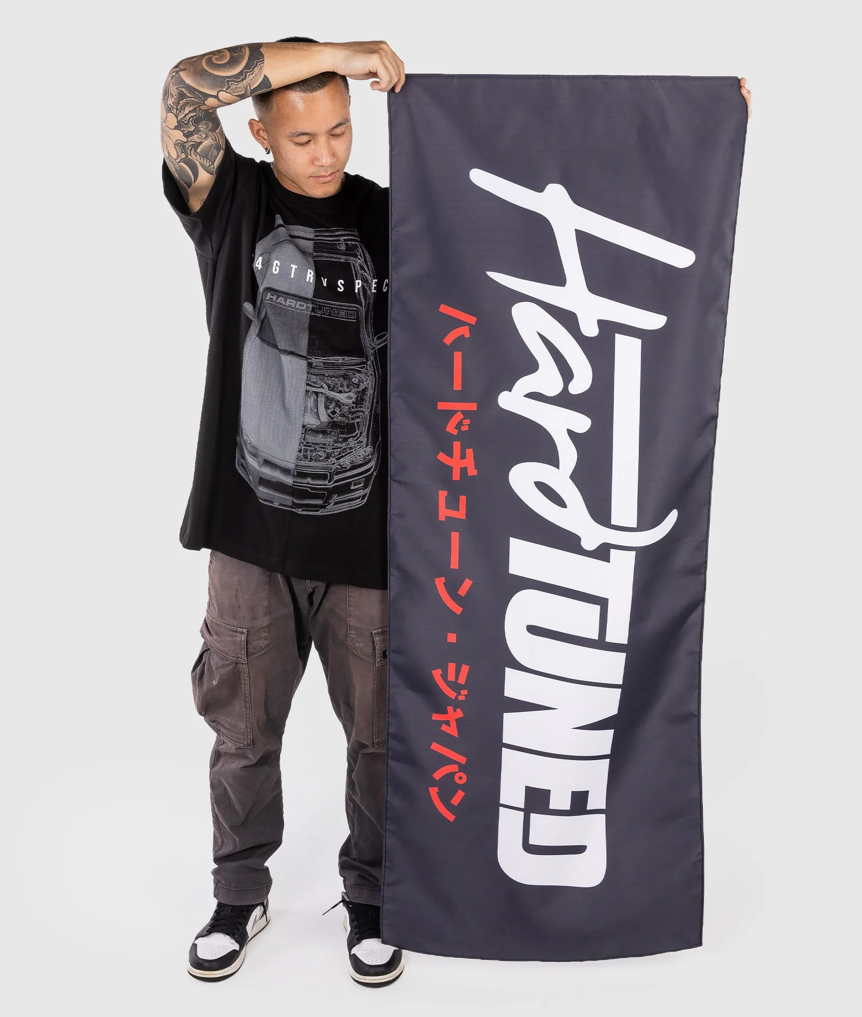 HardTuned Black Garage Flag - Image 3