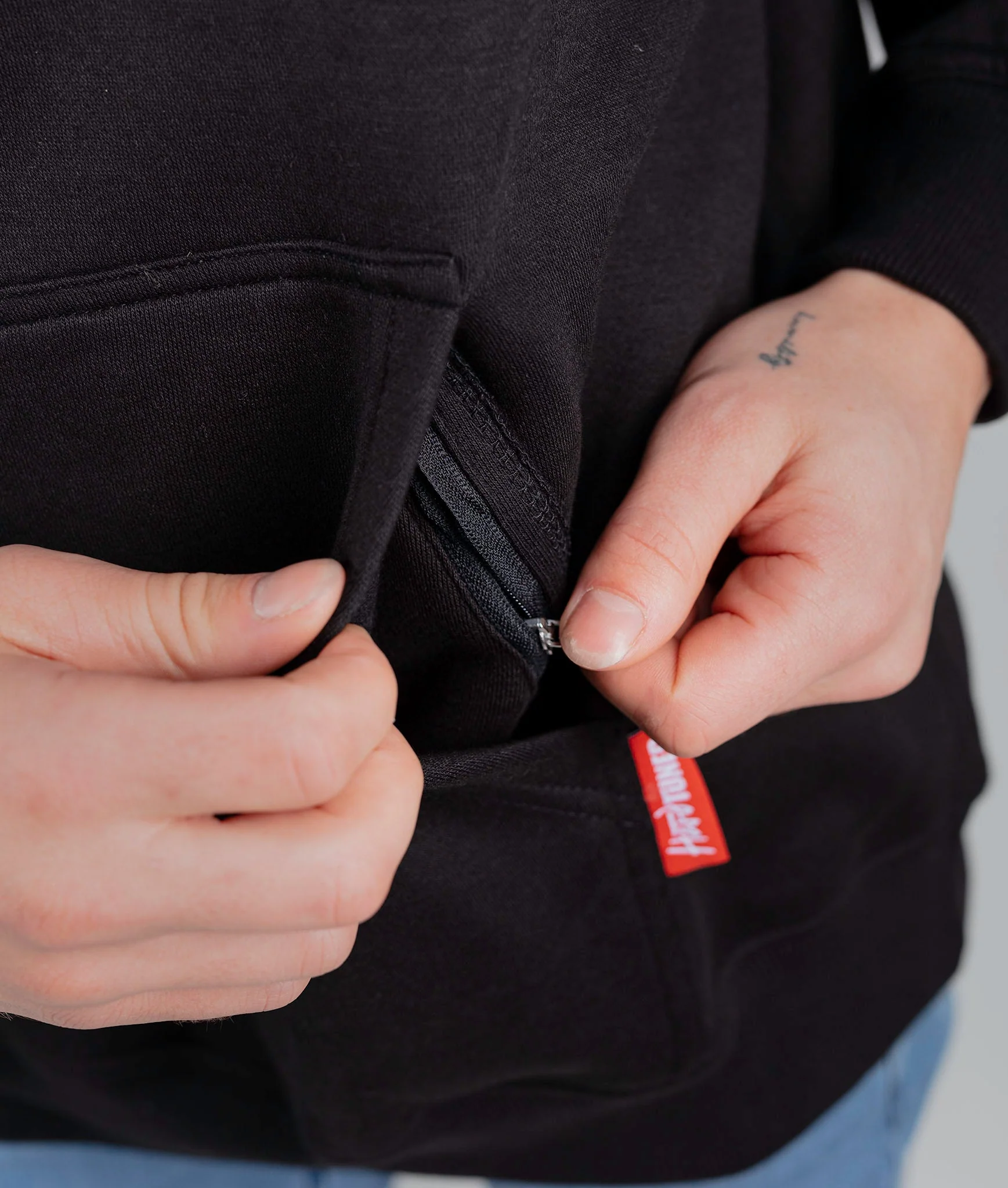 HardTuned Kanji Hoodie - Black - Image 5