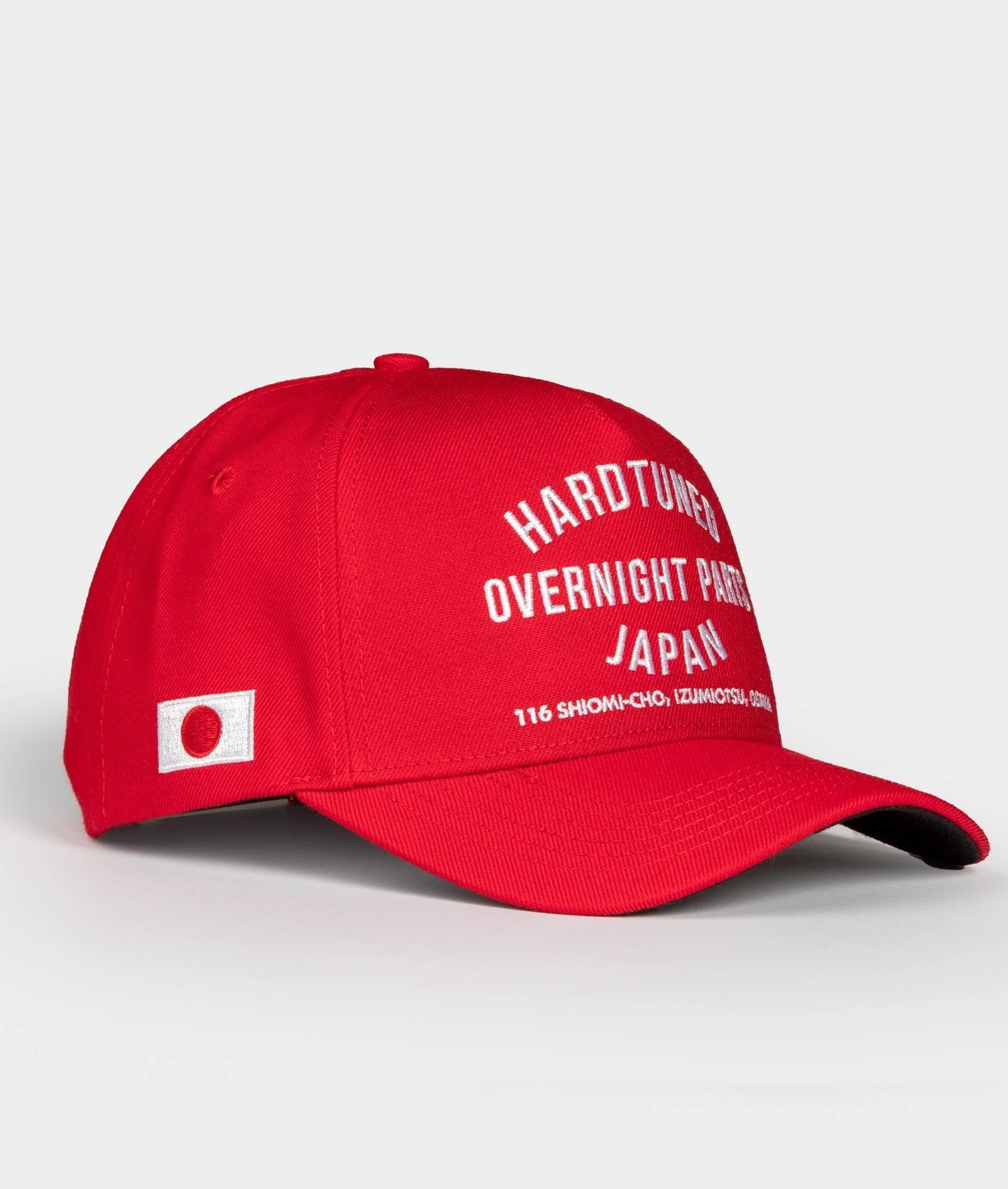 Hardtuned Overnight Parts Red A-Frame Cap - Image 5