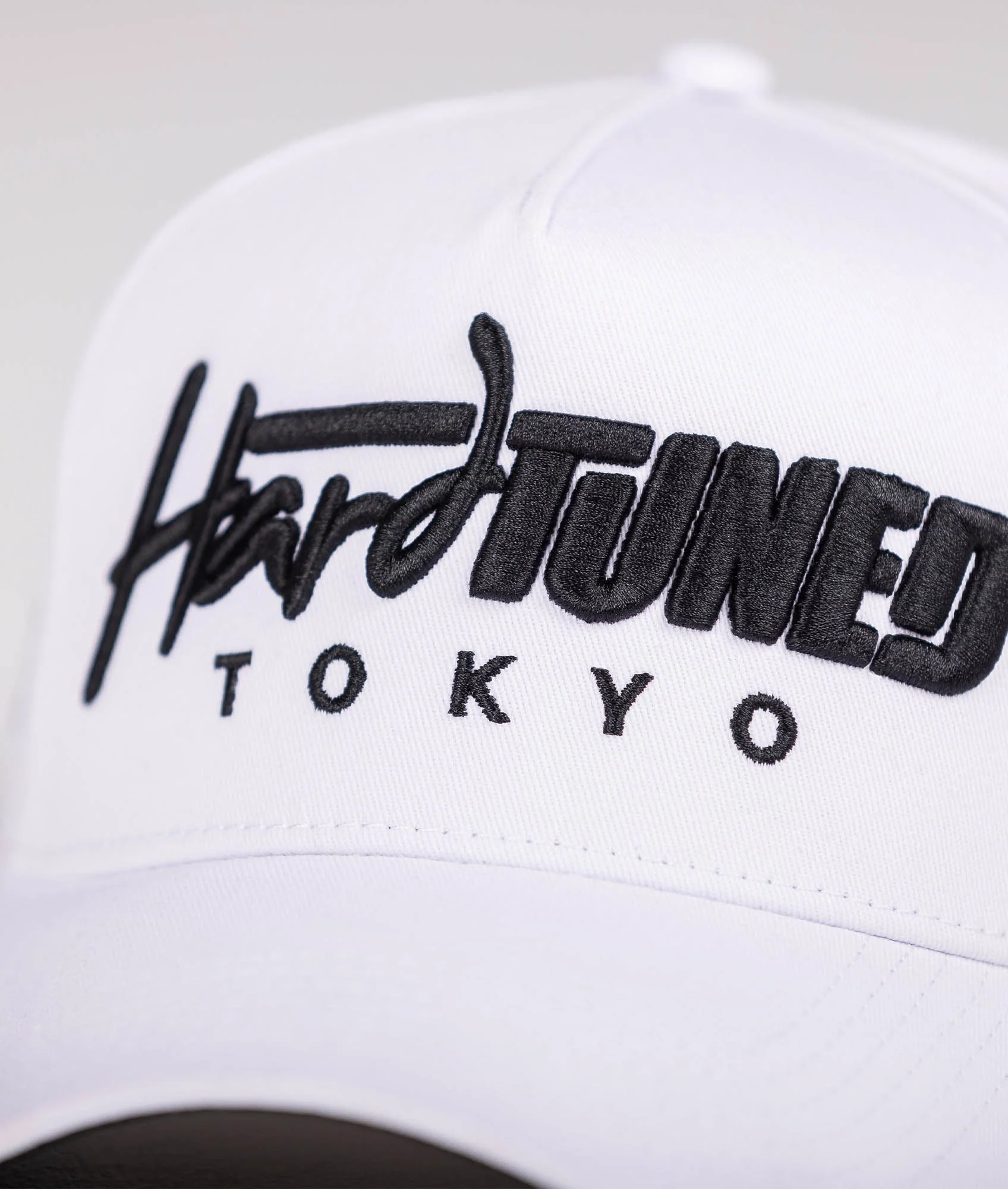 Hardtuned Tokyo White A-Frame Cap - Image 4