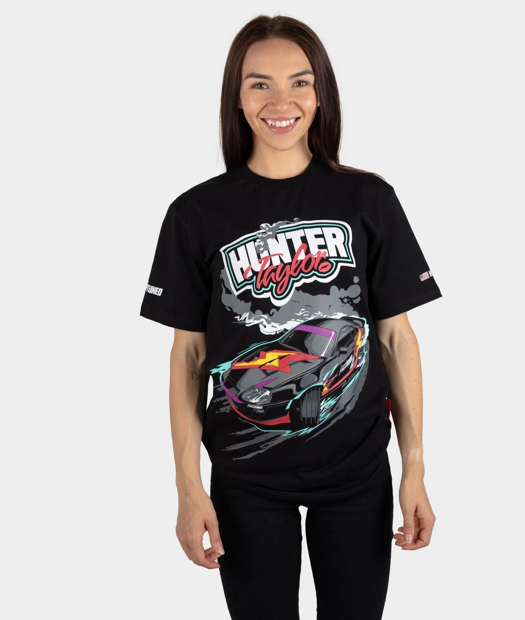 Hardtuned x Hunter Taylor Womens Tee - Image 5