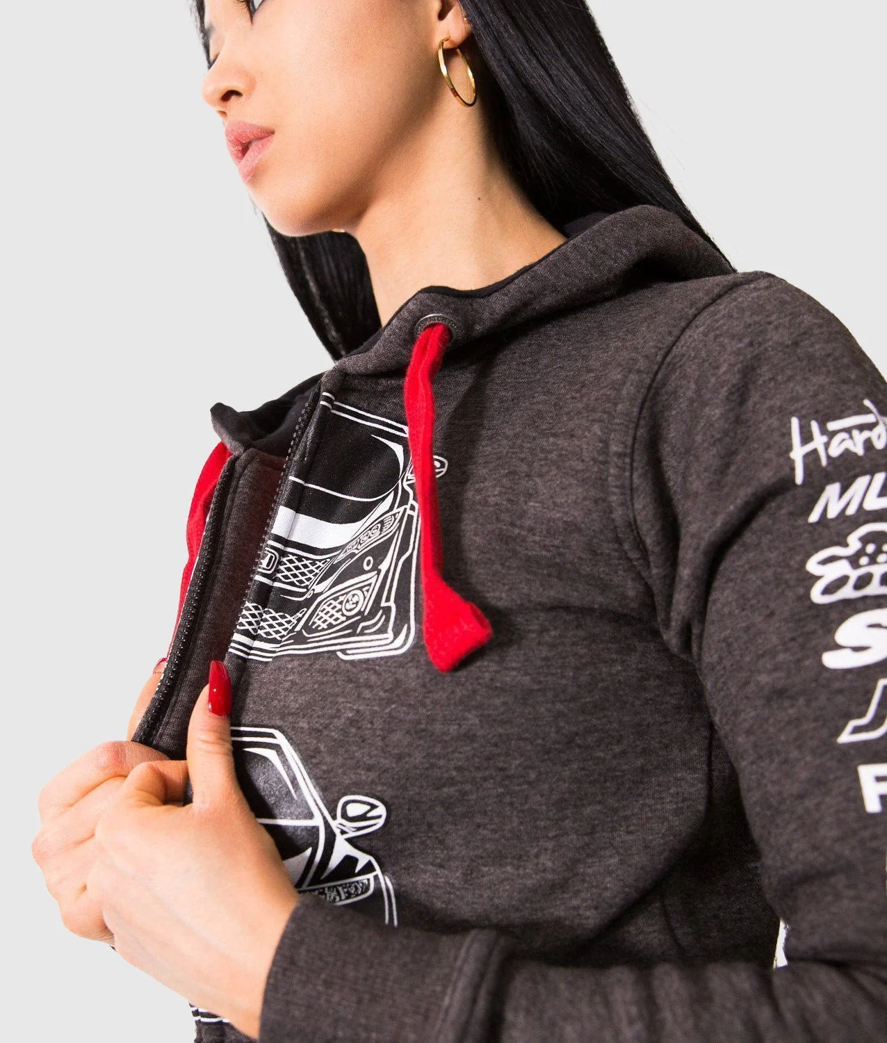 Honda Civic FK, FN, EP Womens Hoodie - Image 6