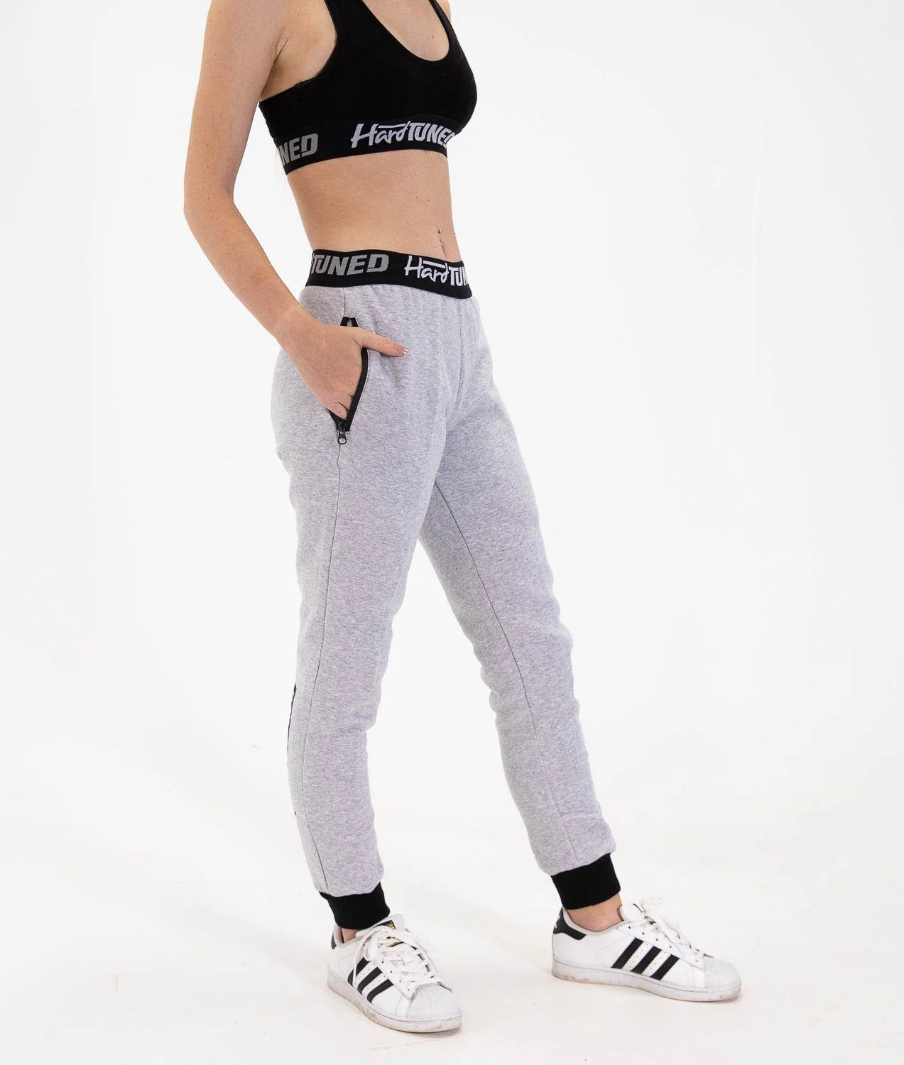 Ladies Power Over Trackies - Grey - Image 5