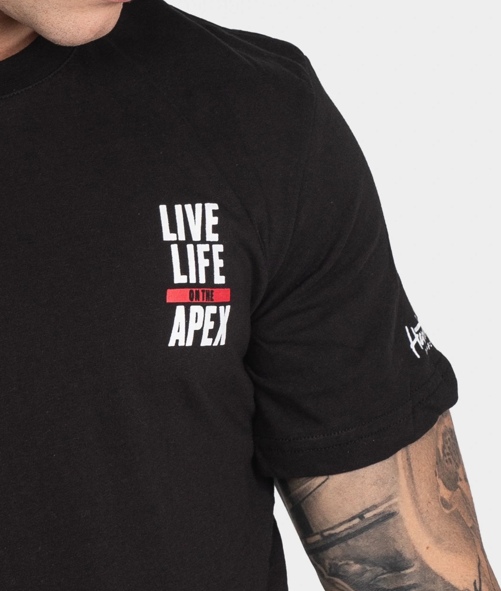 Life on the Apex Tee - Black - Image 3