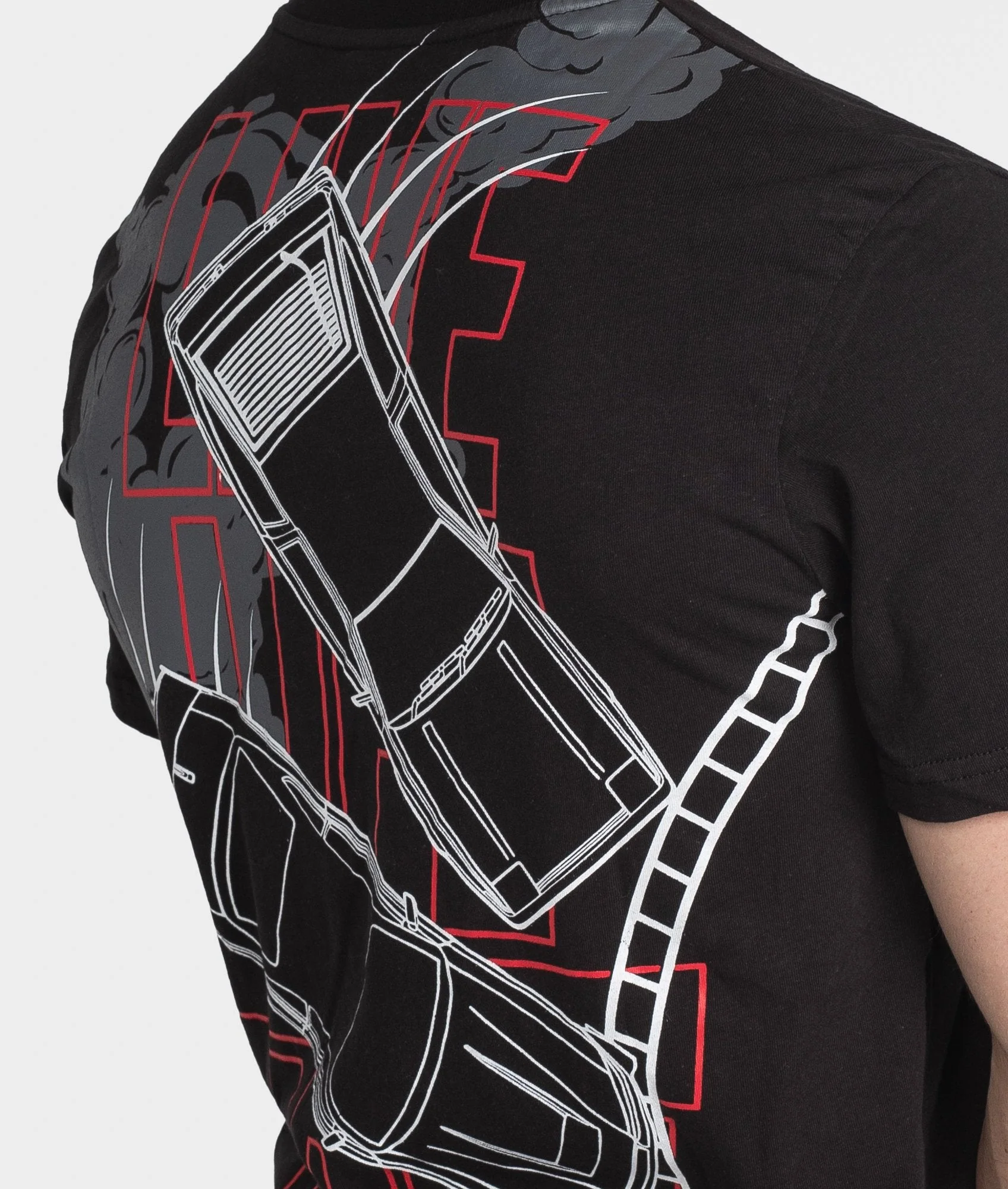 Life on the Apex Tee - Black - Image 4