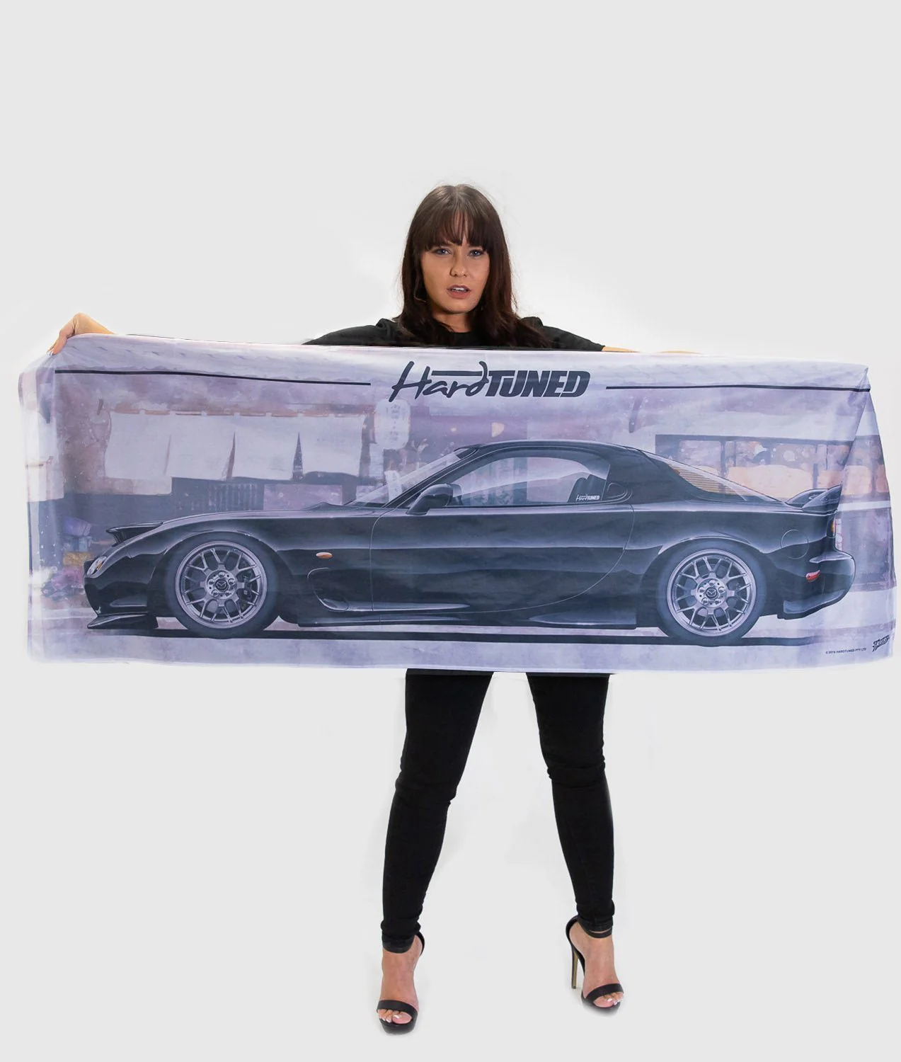 Mazda FD RX7 Garage Flag - Image 3