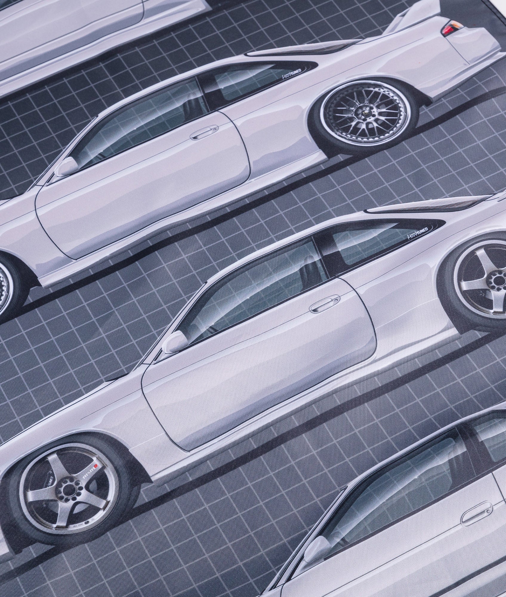 Nissan Silvia Generations Garage Flag - Image 4