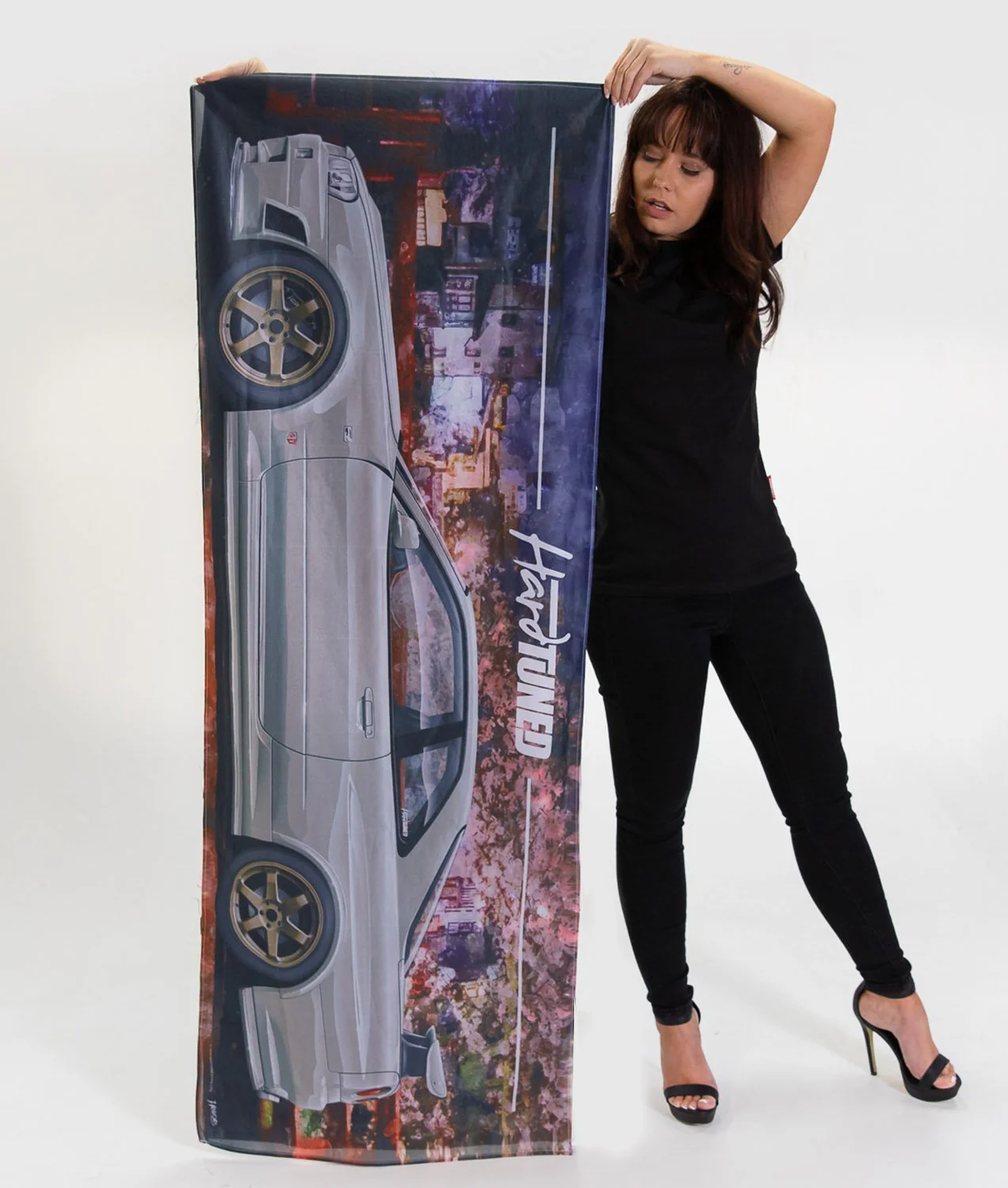 Nissan Skyline R34 GTR Garage Flag - Image 8