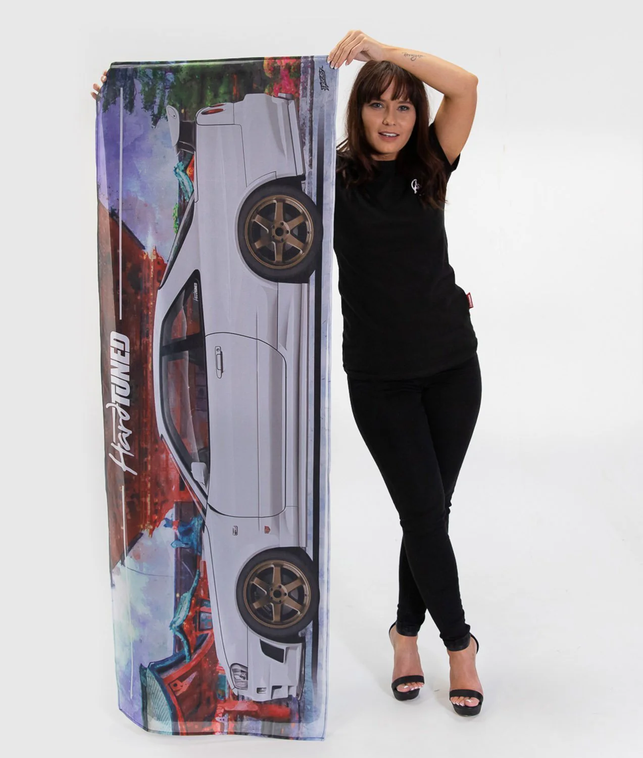 Nissan Skyline R34 GTR Garage Flag - Image 9