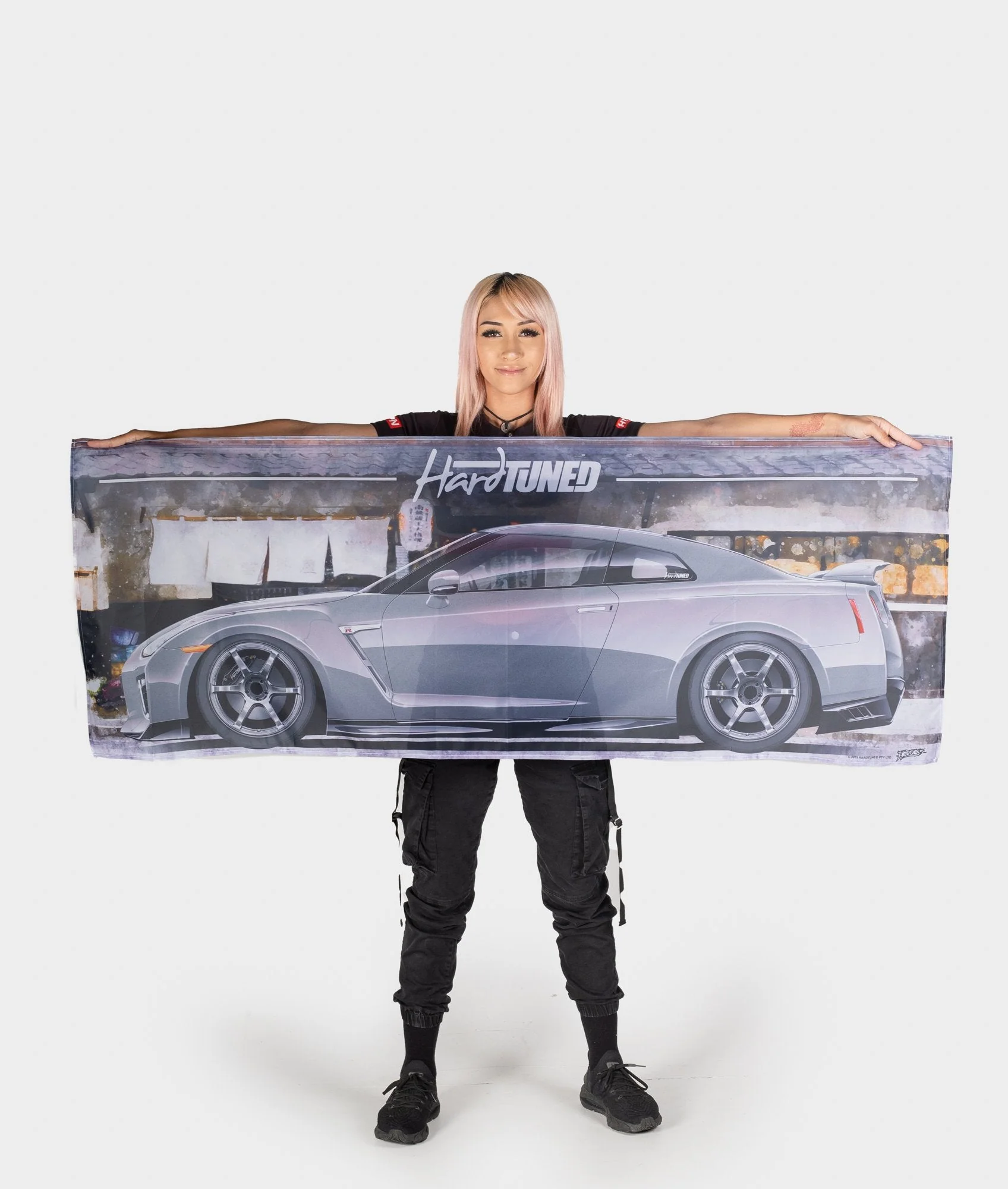Nissan Skyline R35 GTR Garage Flag - Image 3