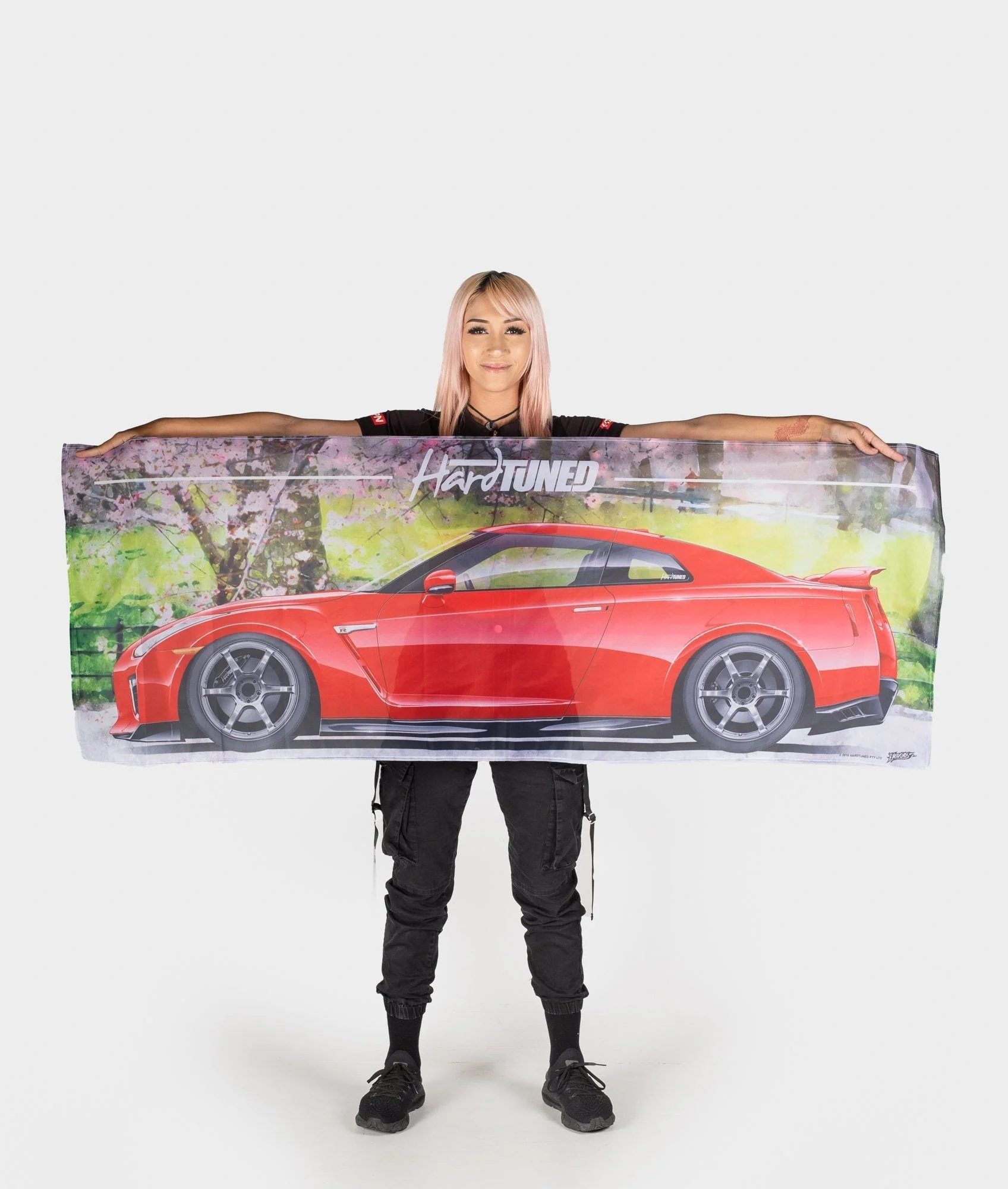 Nissan Skyline R35 GTR Garage Flag - Image 4