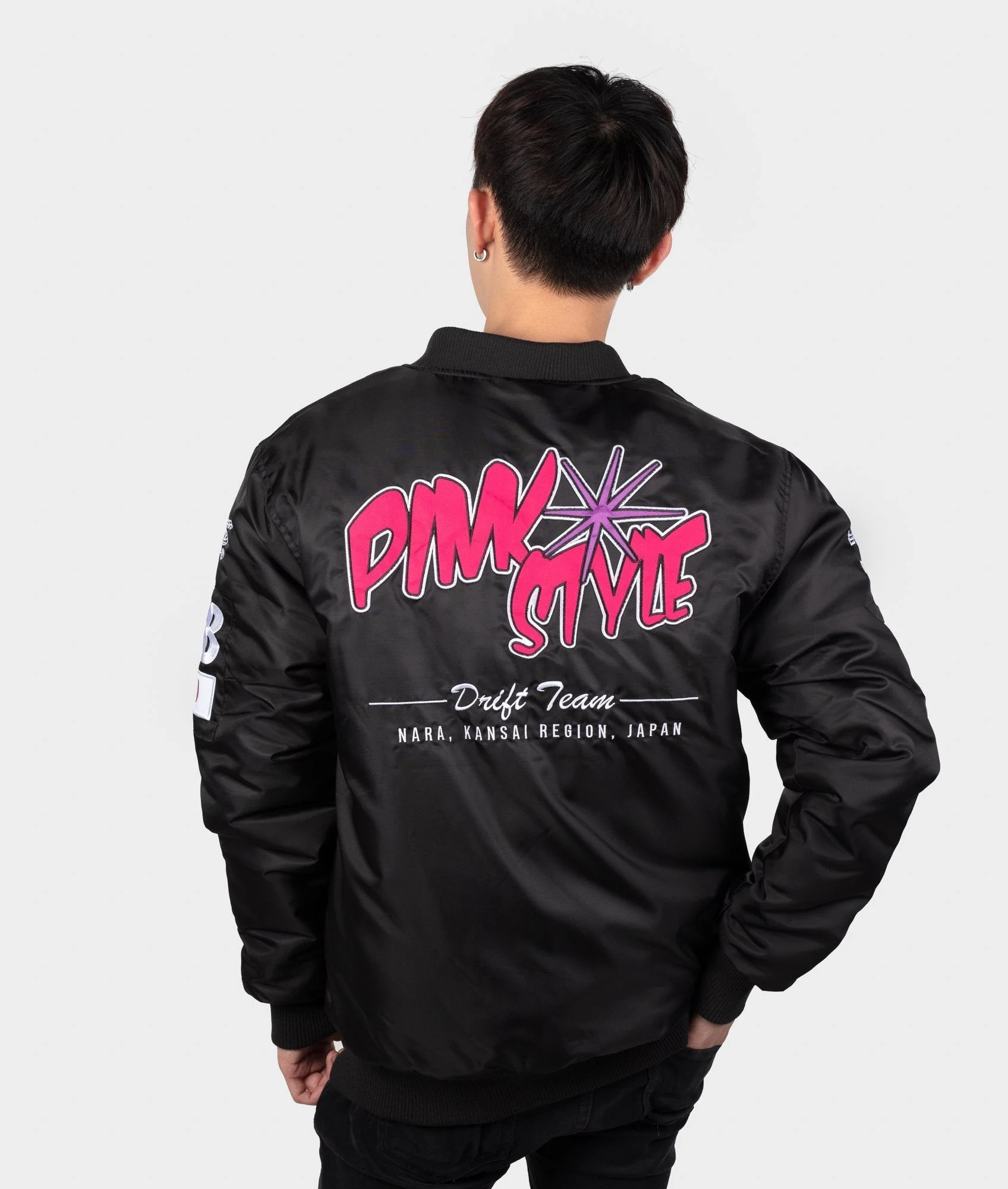 Pinkstyle - Drift Team Bomber Jacket - Image 3