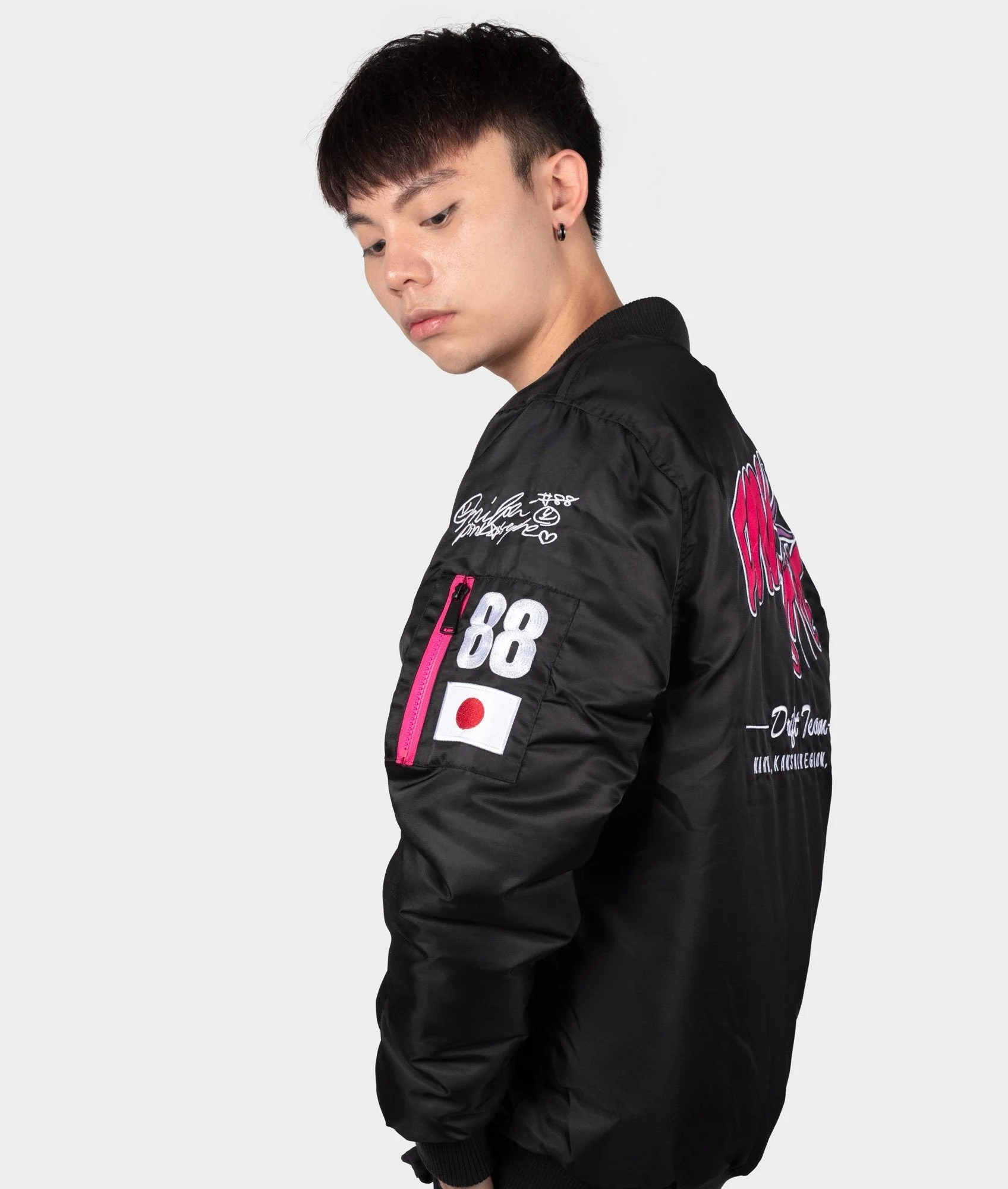 Pinkstyle - Drift Team Bomber Jacket - Image 5