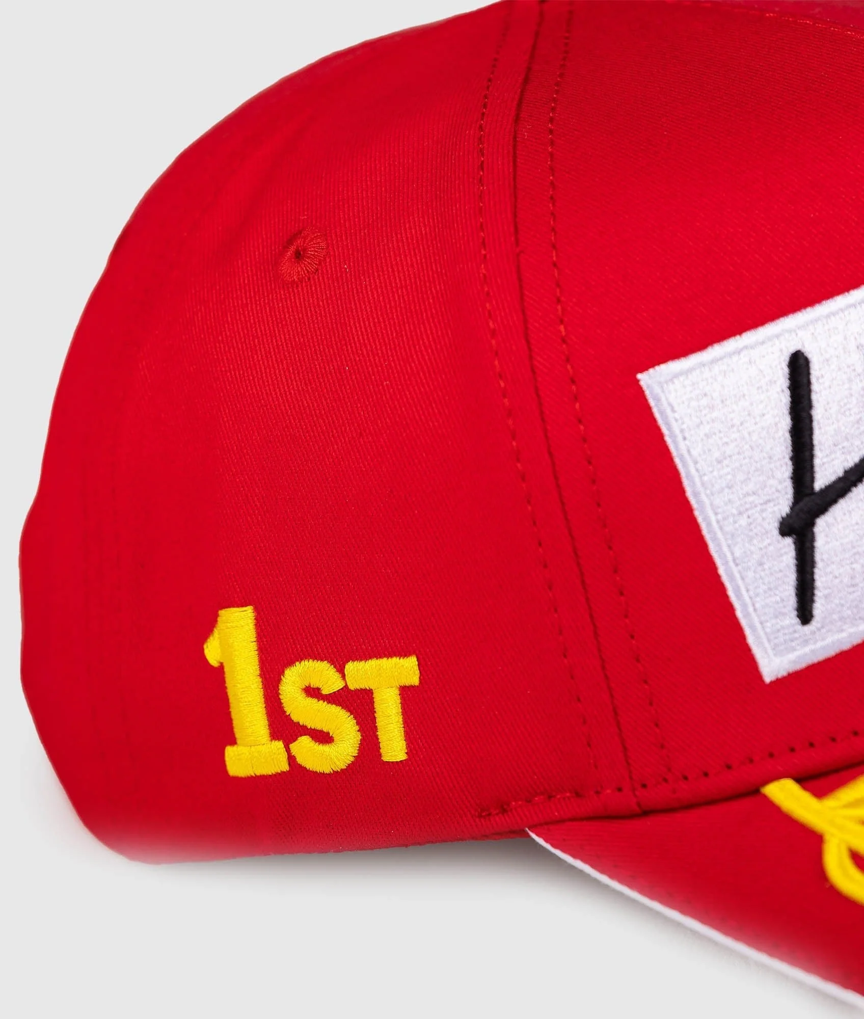 Podium Cap - Red/Gold - Image 7