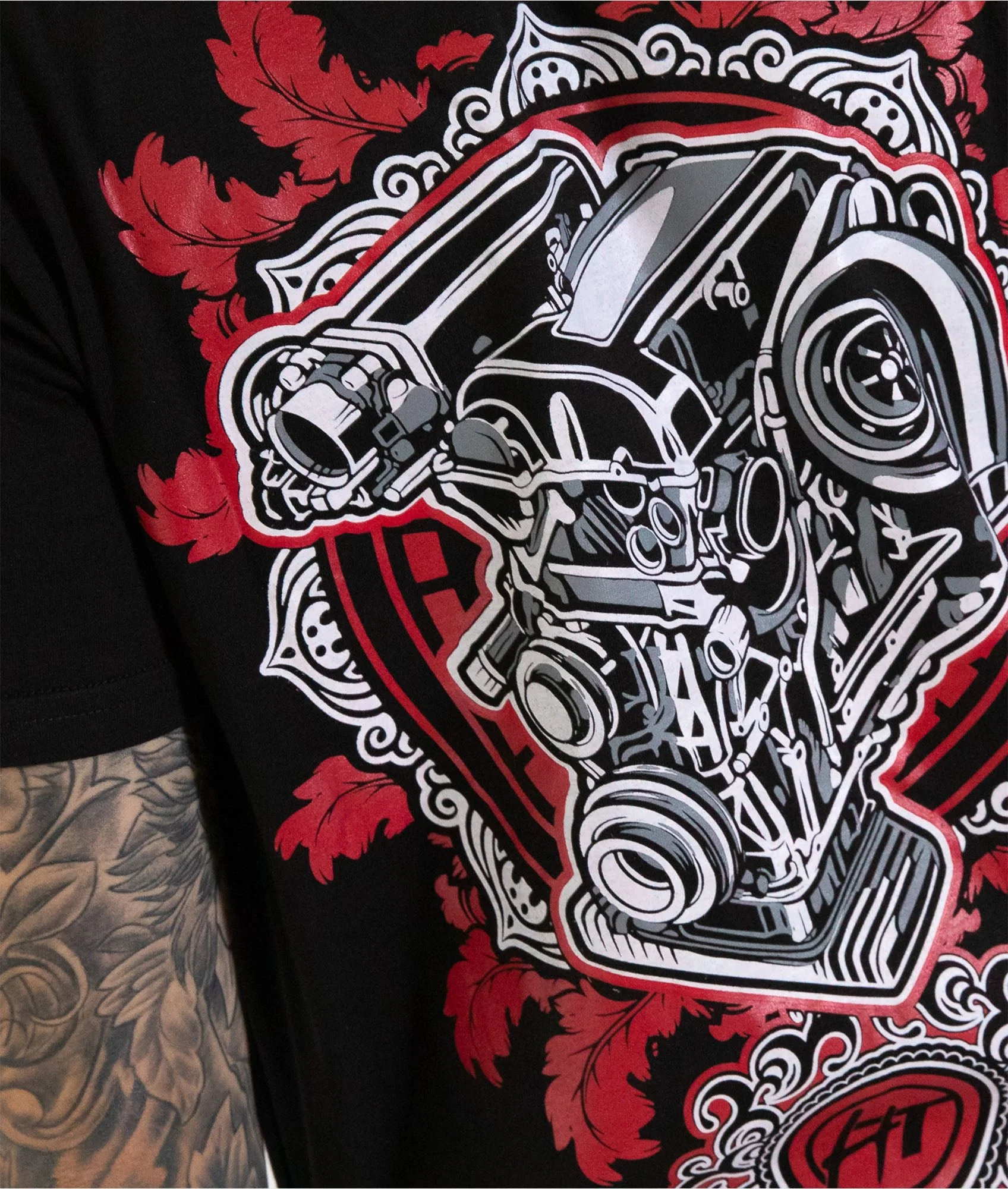 SR20 Tattoo Band Tee - Image 6