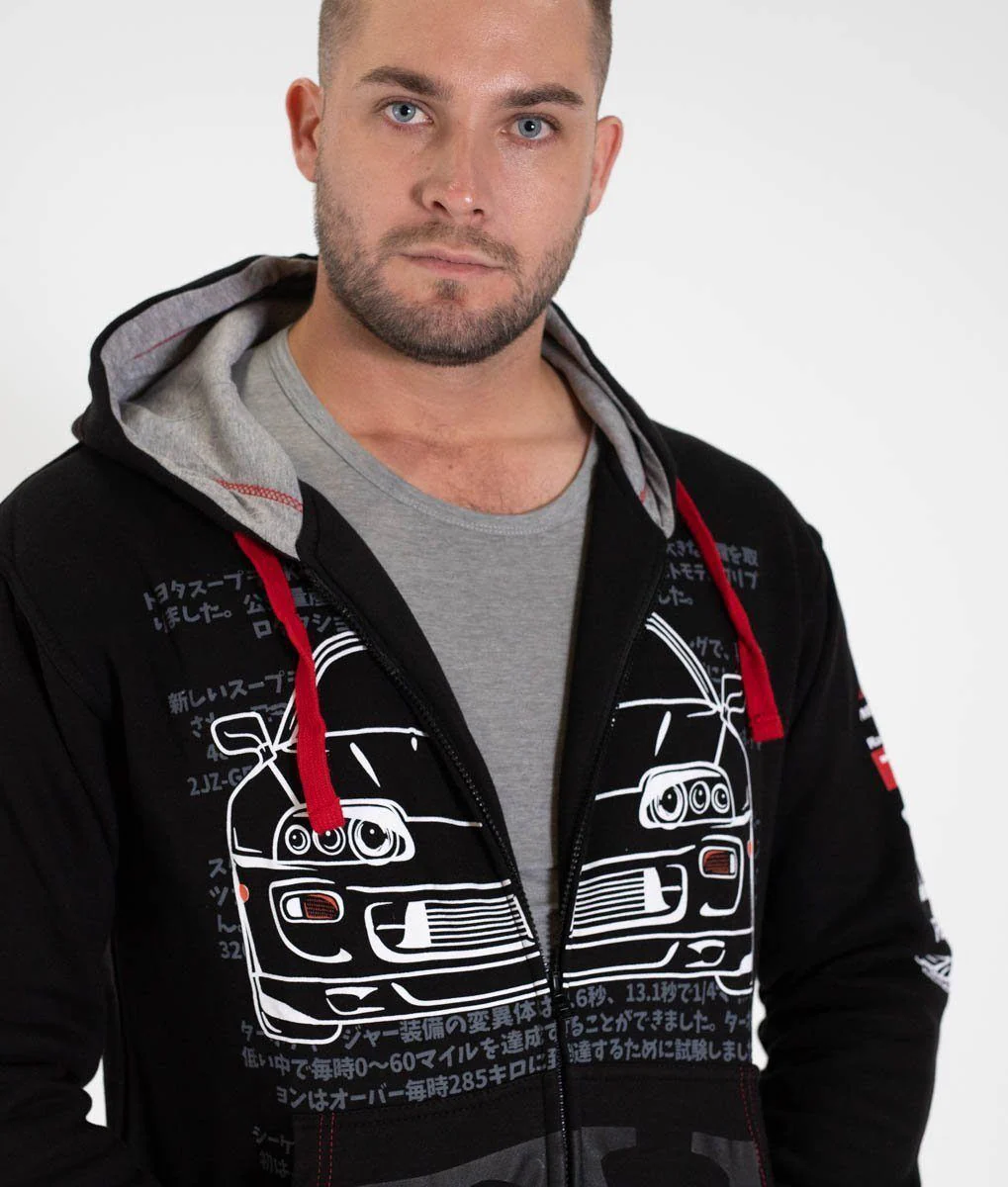 Toyota Supra MKIV Hoodie - Image 4