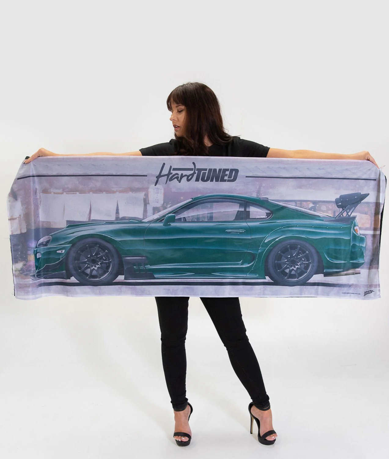 Toyota Supra MKIV Garage Flag - Image 4