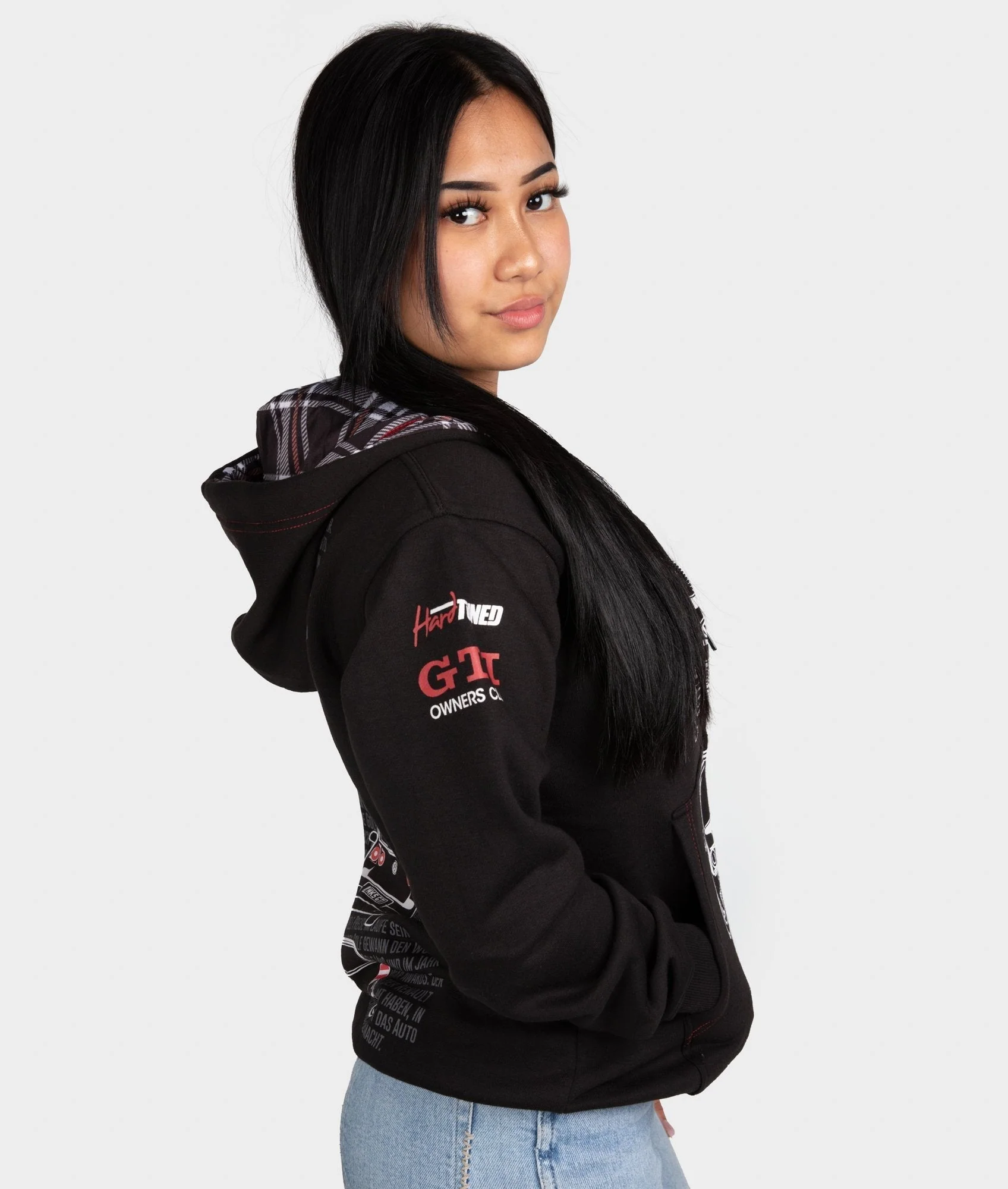 Volkswagen Golf GTI Womens Hoodie - Image 6