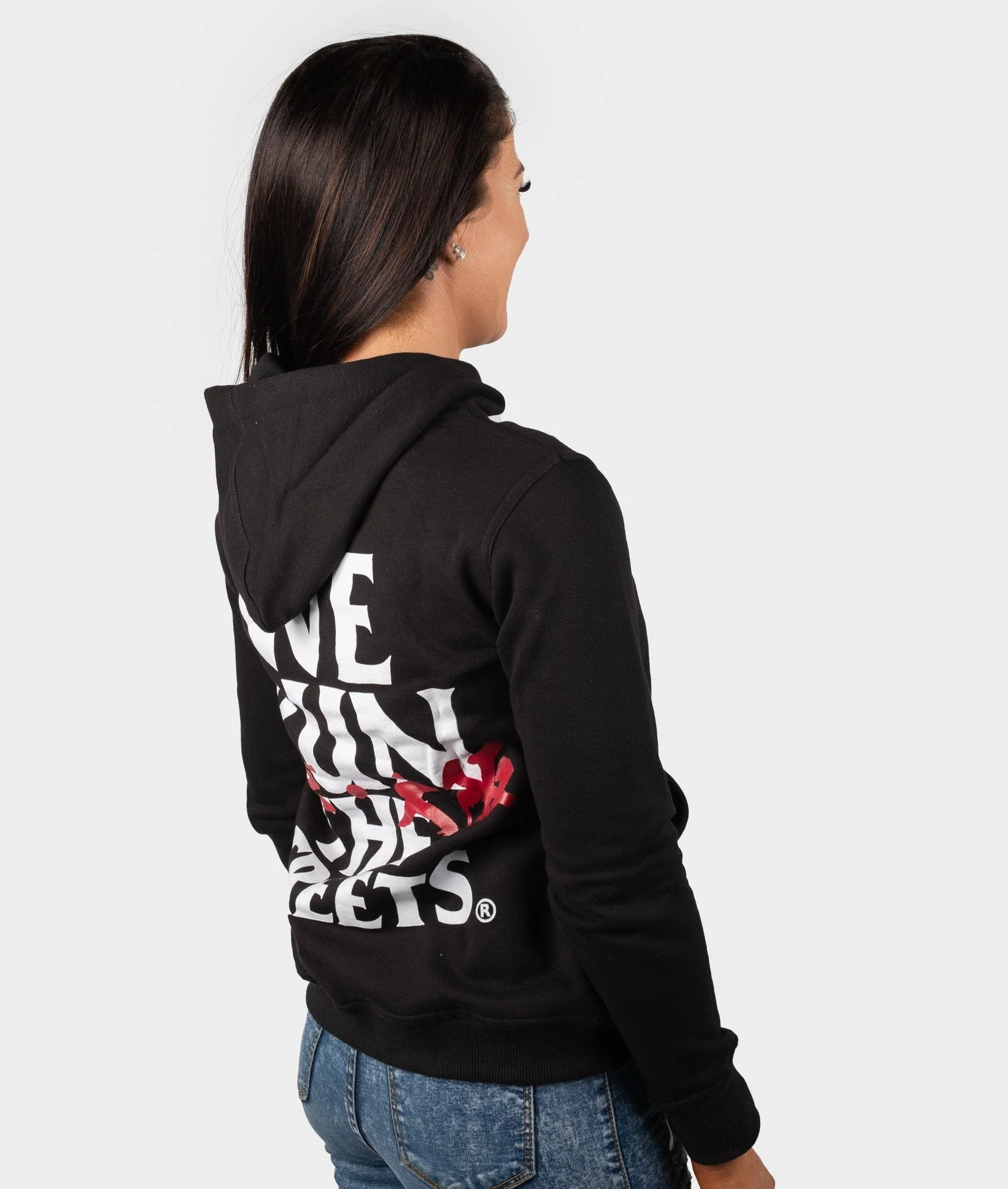 We Run The Streets Womens Hoodie - Image 6