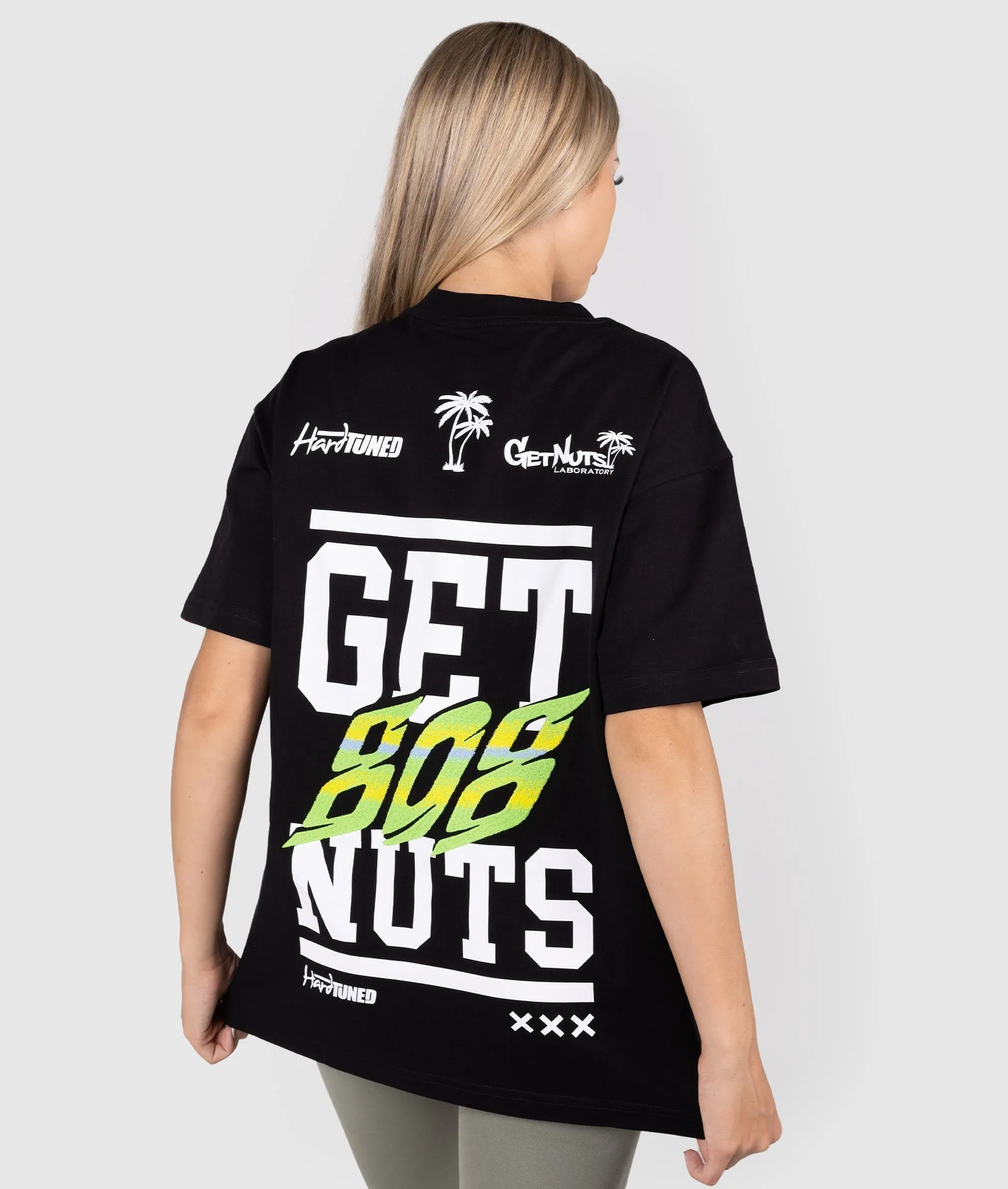 Women's Forrest Wang / Get Nuts Labs College Tee - Image 6